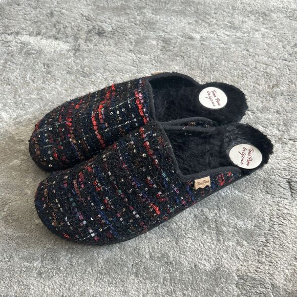 Toni Pons Clogs Womens 11 Espadrilles Slippers Slip On Shoes Lined Black EU 42 - Picture 5 of 11